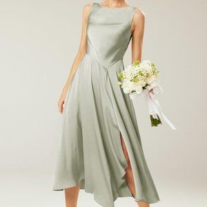AW MAY BRIDESMAID DRESS SAGE US SIZE 6